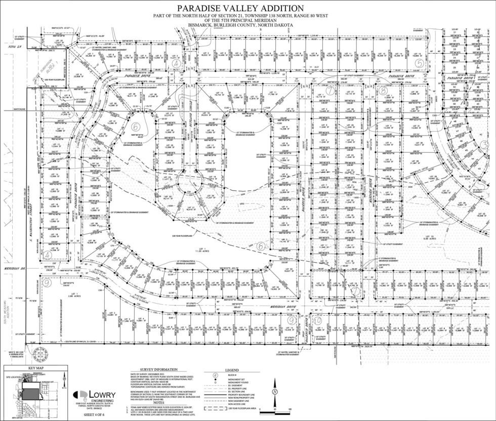 Plat Map - Paradise Valley