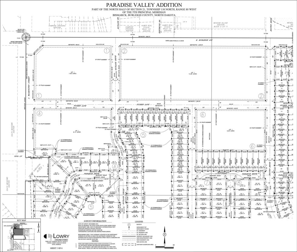 Plat Map - Paradise Valley